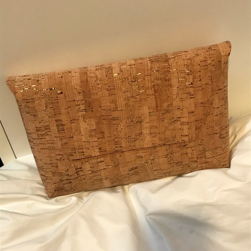 J Crew cork clutch